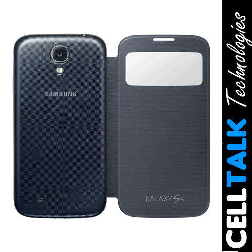 Samsung Galaxy S4 Mini i9190 S View Flip Case BLACK